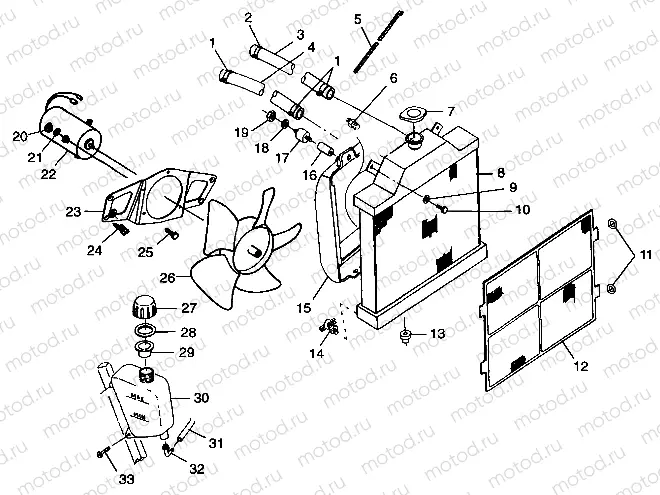COOLING SYSTEM - A99CH50AC (4952455245a012) | COOLING SYSTEM - A99CH50AC (4952455245a012)
