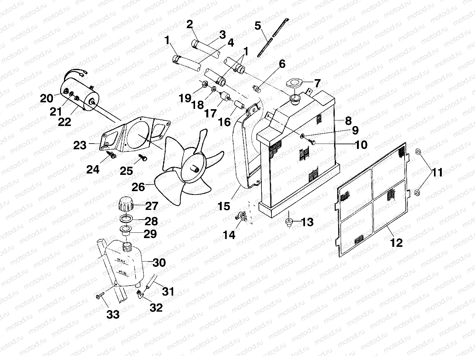 COOLING SYSTEM - A99CH50EB (4949114911a012) | COOLING SYSTEM - A99CH50EB (4949114911a012)