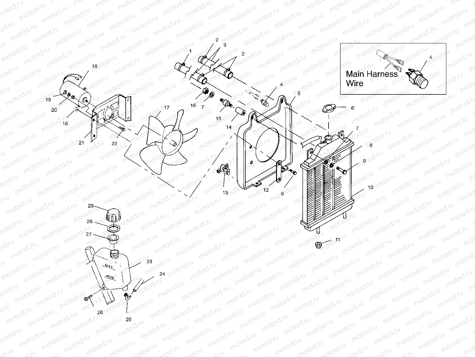 COOLING SYSTEM - A99RF50AA (4946494649A011) | COOLING SYSTEM - A99RF50AA (4946494649A011)