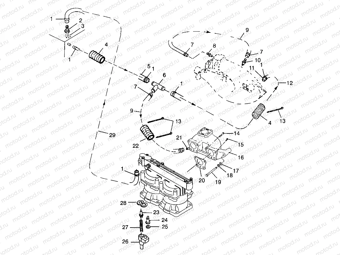 COOLING SYSTEM - B984673 (4945164516b009) | COOLING SYSTEM - B984673 (4945164516b009)