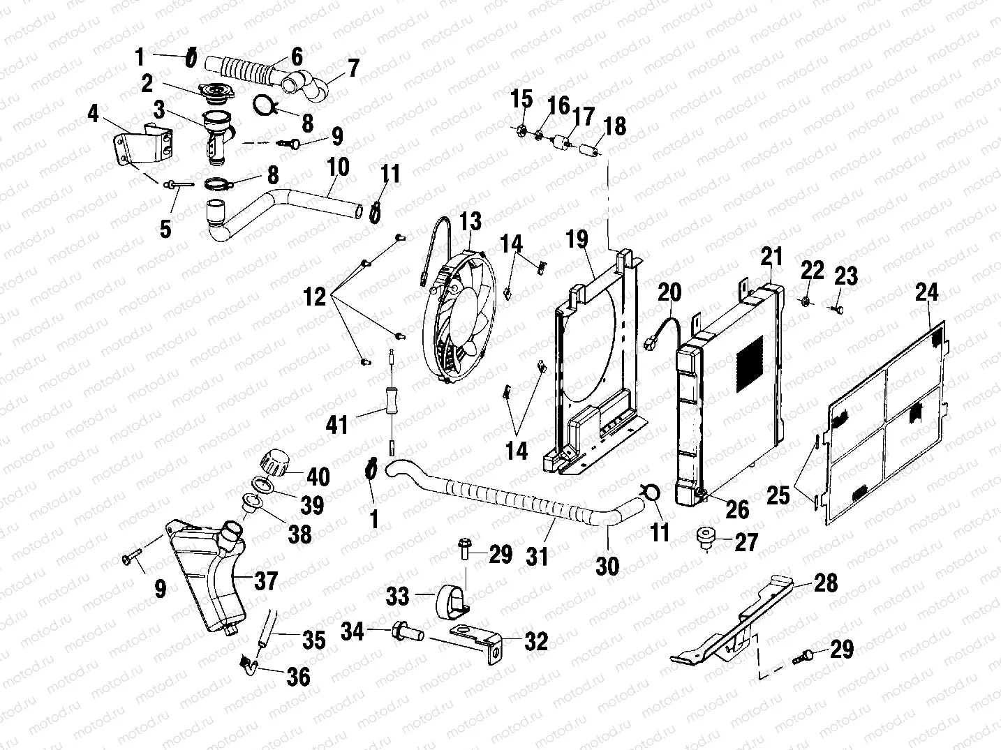 COOLING SYSTEM - C02CD50AC (4972407240A10) | COOLING SYSTEM - C02CD50AC (4972407240A10)