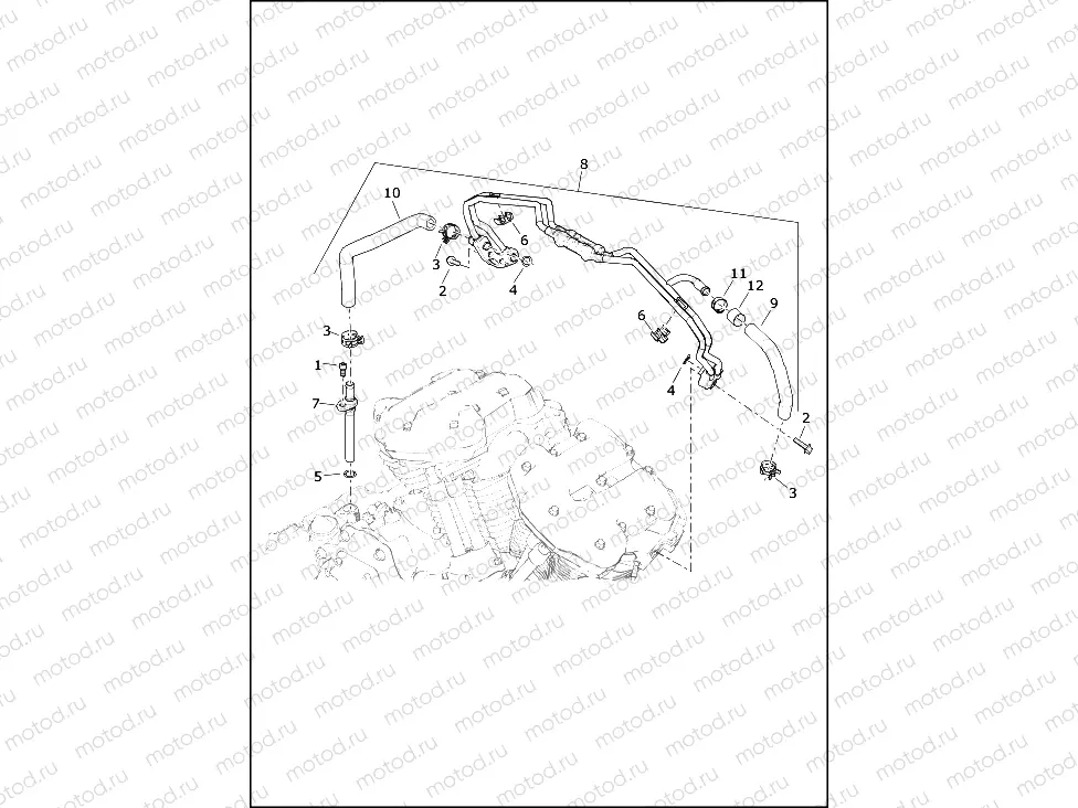 COOLING SYSTEM, ENGINE, AIR-COOLED