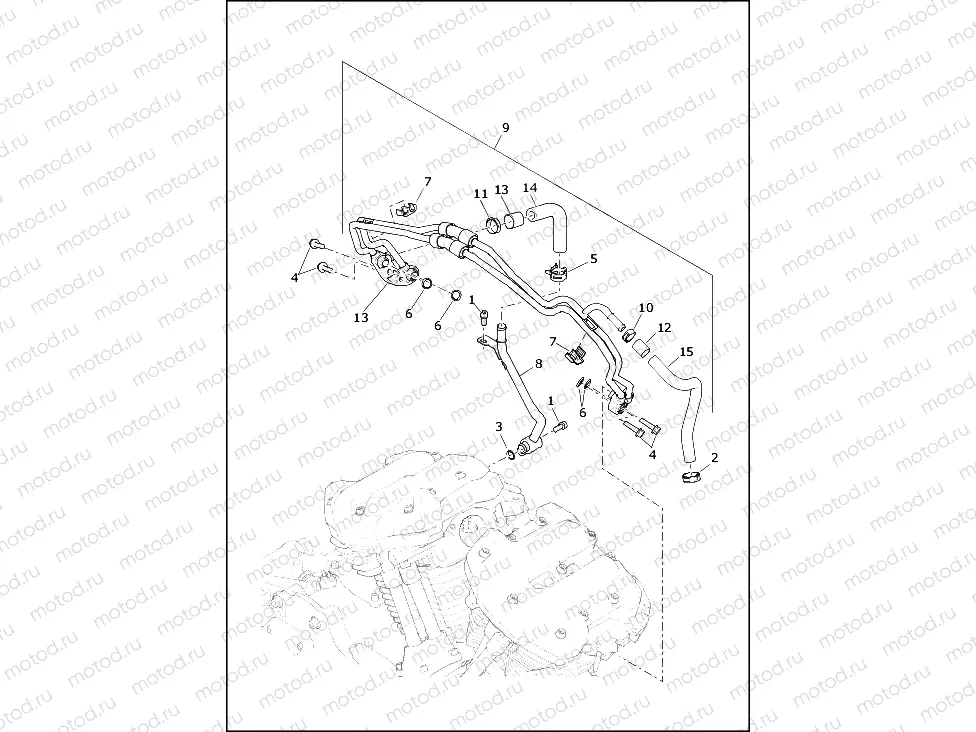 COOLING SYSTEM, ENGINE, AIR-COOLED