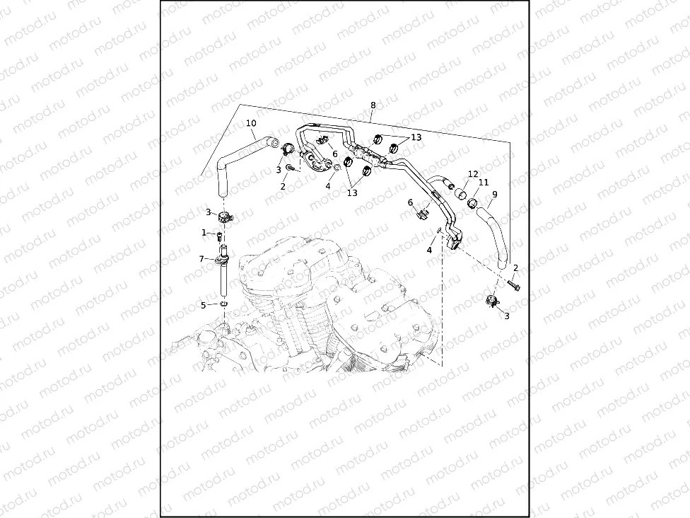 COOLING SYSTEM, ENGINE, AIR-COOLED