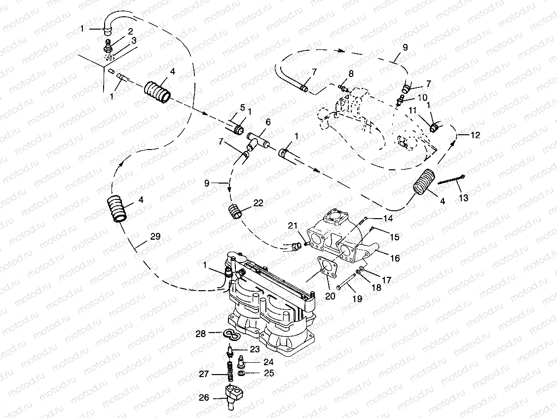 COOLING SYSTEM - I984573 (4946554655b008) | COOLING SYSTEM - I984573 (4946554655b008)