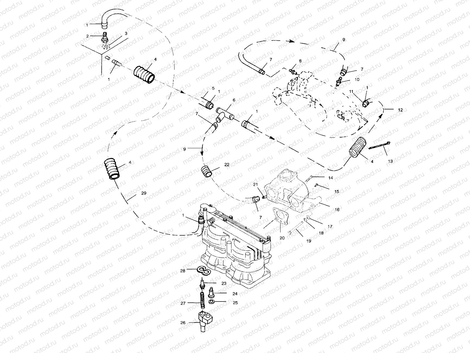 COOLING SYSTEM - I994573 (4951395139b008) | COOLING SYSTEM - I994573 (4951395139b008)