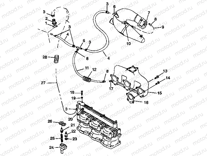 COOLING SYSTEM SL 1050 B974090 (4940974097B010) | COOLING SYSTEM SL 1050 B974090 (4940974097B010)