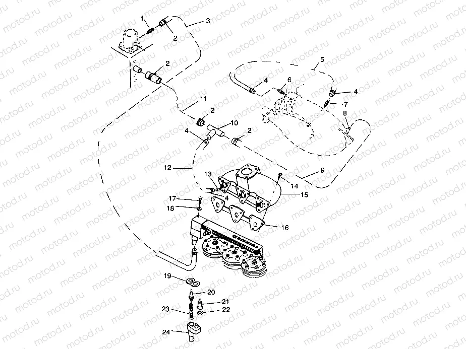 COOLING SYSTEM SL 650 B944058 (4926992699017A) | COOLING SYSTEM SL 650 B944058 (4926992699017A)