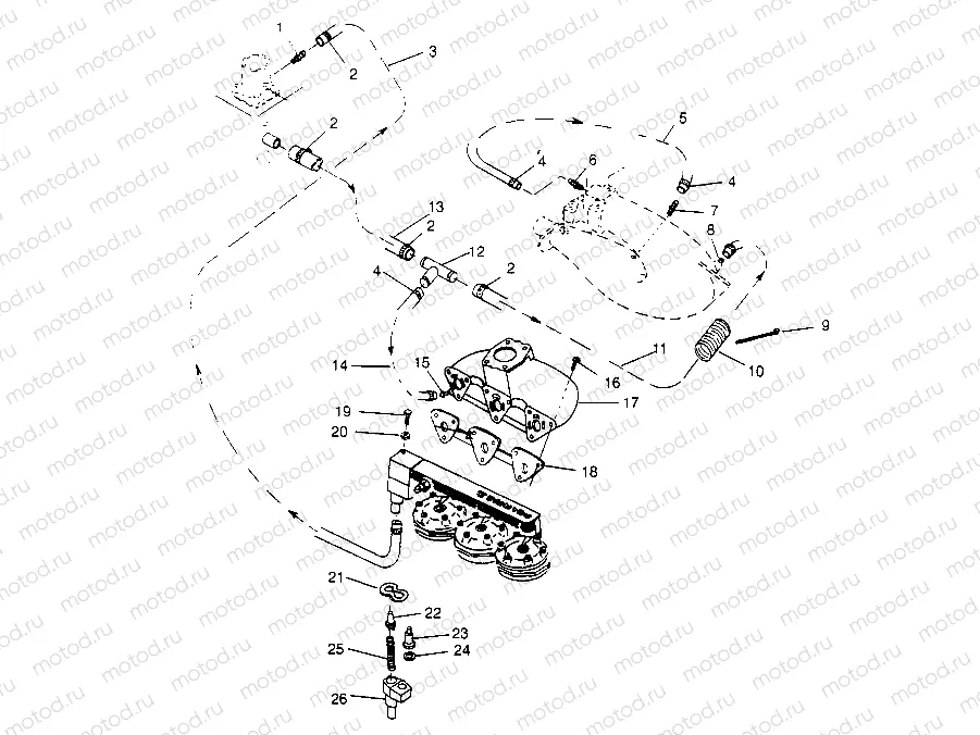 COOLING SYSTEM SL 650 STD B954358 (4932923292B007) | COOLING SYSTEM SL 650 STD B954358 (4932923292B007)