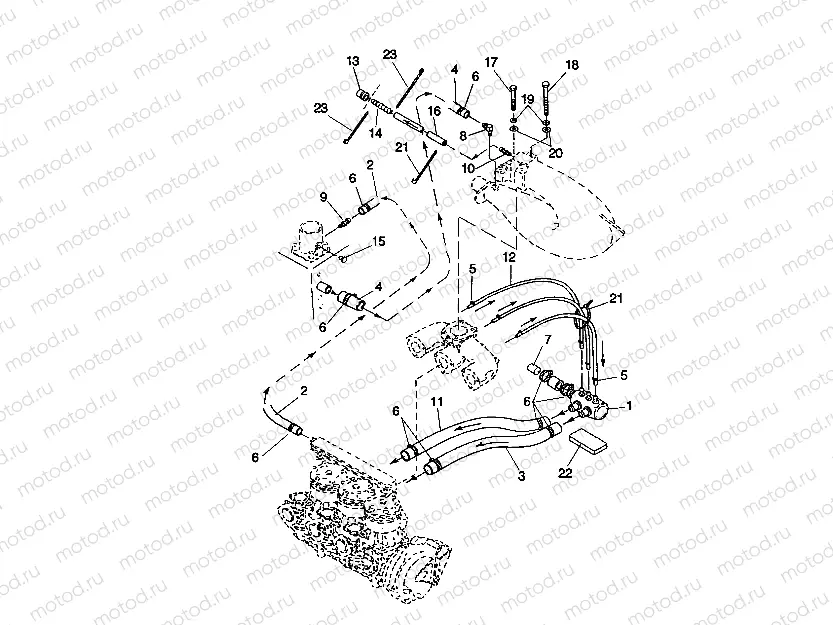 COOLING SYSTEM SL 650/B924058 (4922922292018A) | COOLING SYSTEM SL 650/B924058 (4922922292018A)