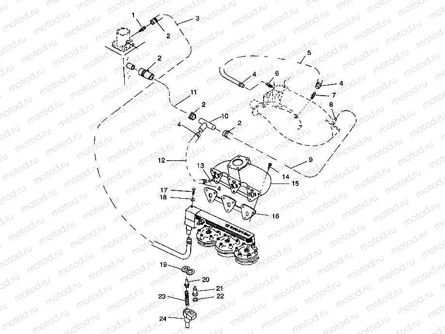 COOLING SYSTEM SLT 750 B944170 (4925942594017A) | COOLING SYSTEM SLT 750 B944170 (4925942594017A)