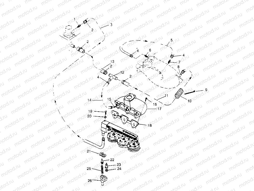 COOLING SYSTEM SLT 750 B954170 (4930563056B008) | COOLING SYSTEM SLT 750 B954170 (4930563056B008)