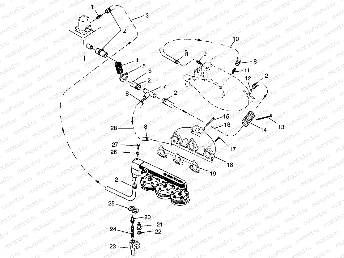 COOLING SYSTEM SLT 780 B964588 and  Intl. SLT 780 I964588 (4935683568B006) | COOLING SYSTEM SLT 780 B964588 and  Intl. SLT 780 I964588 (4935683568B006)