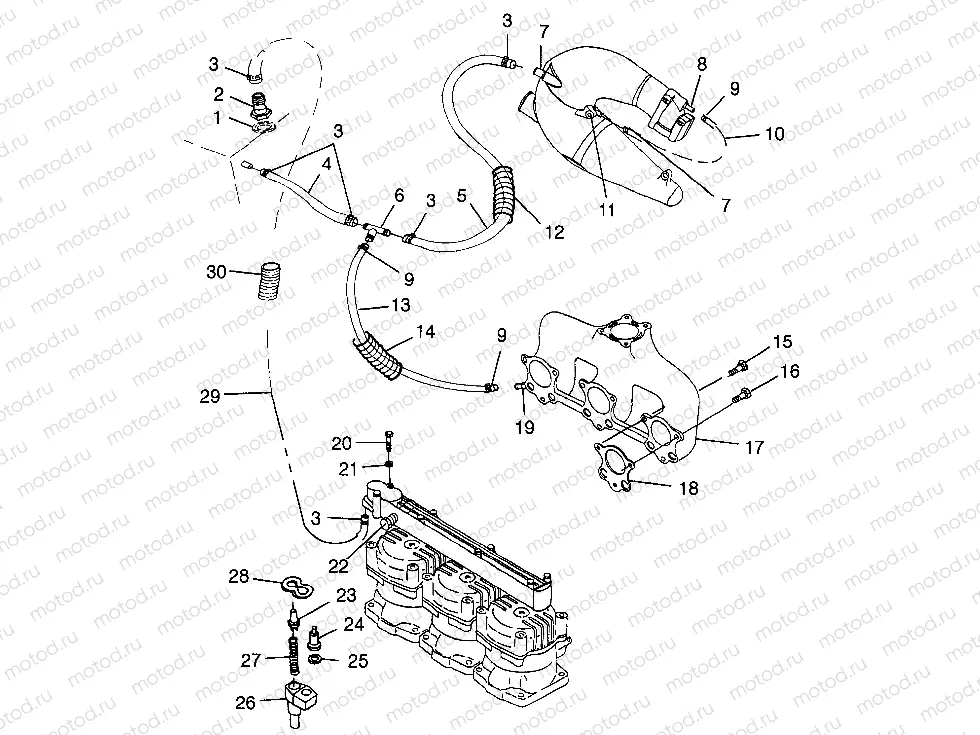 COOLING SYSTEM SLTX B974590 and INTL. SLTX I974590 (4941214121B006) | COOLING SYSTEM SLTX B974590 and INTL. SLTX I974590 (4941214121B006)
