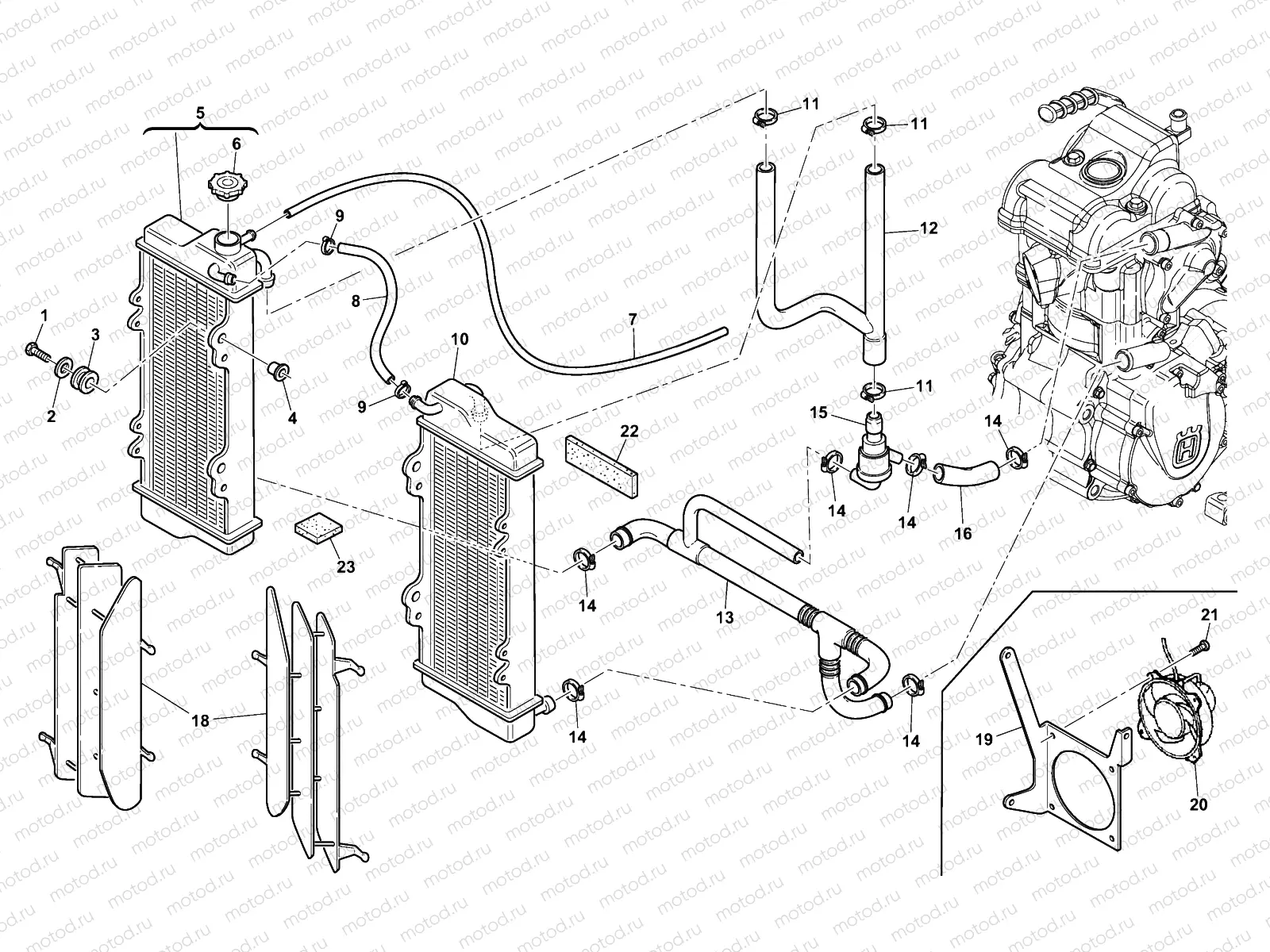 COOLING SYSTEM (TE-TXC)