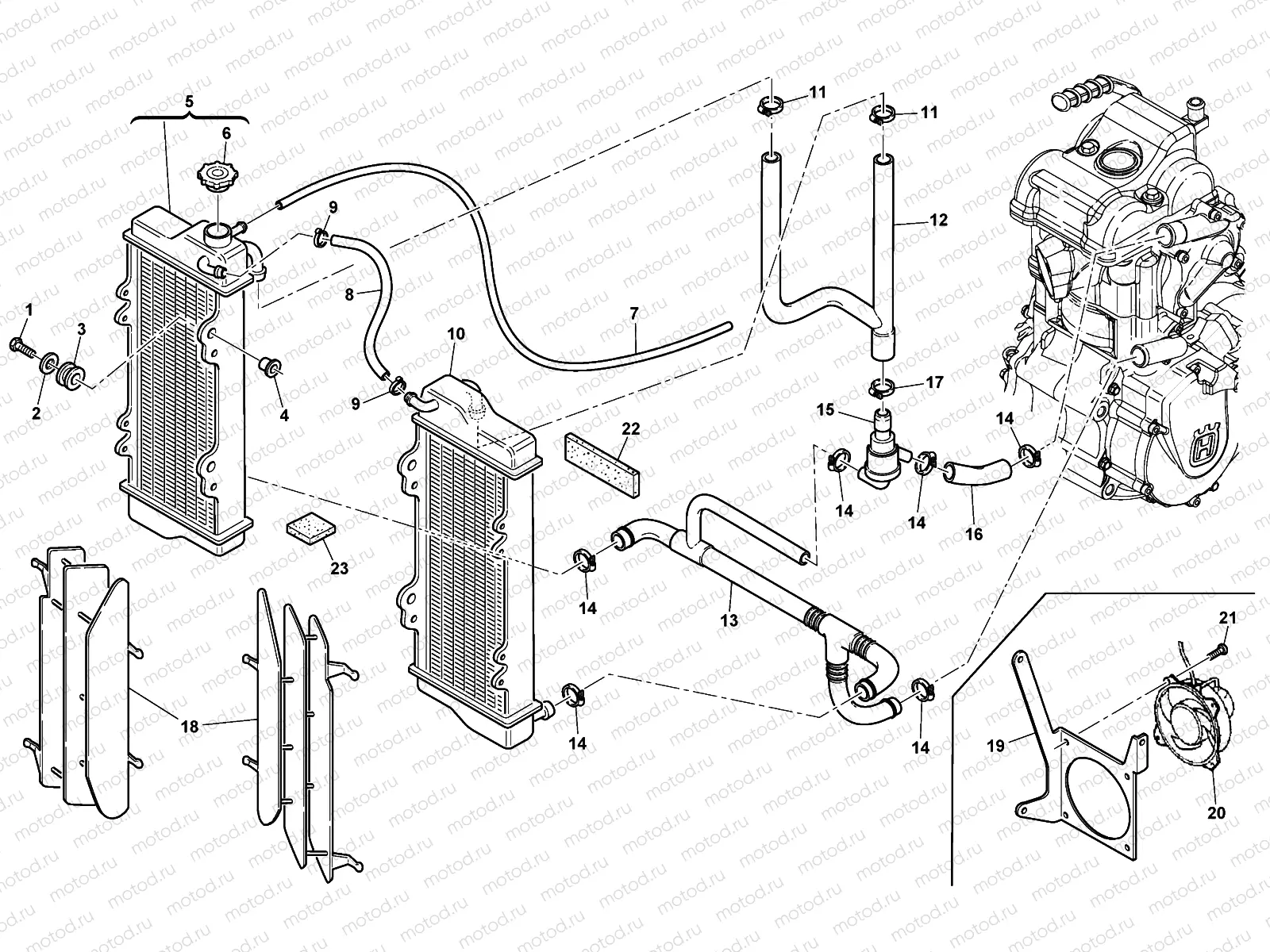 COOLING SYSTEM (TE-TXC)