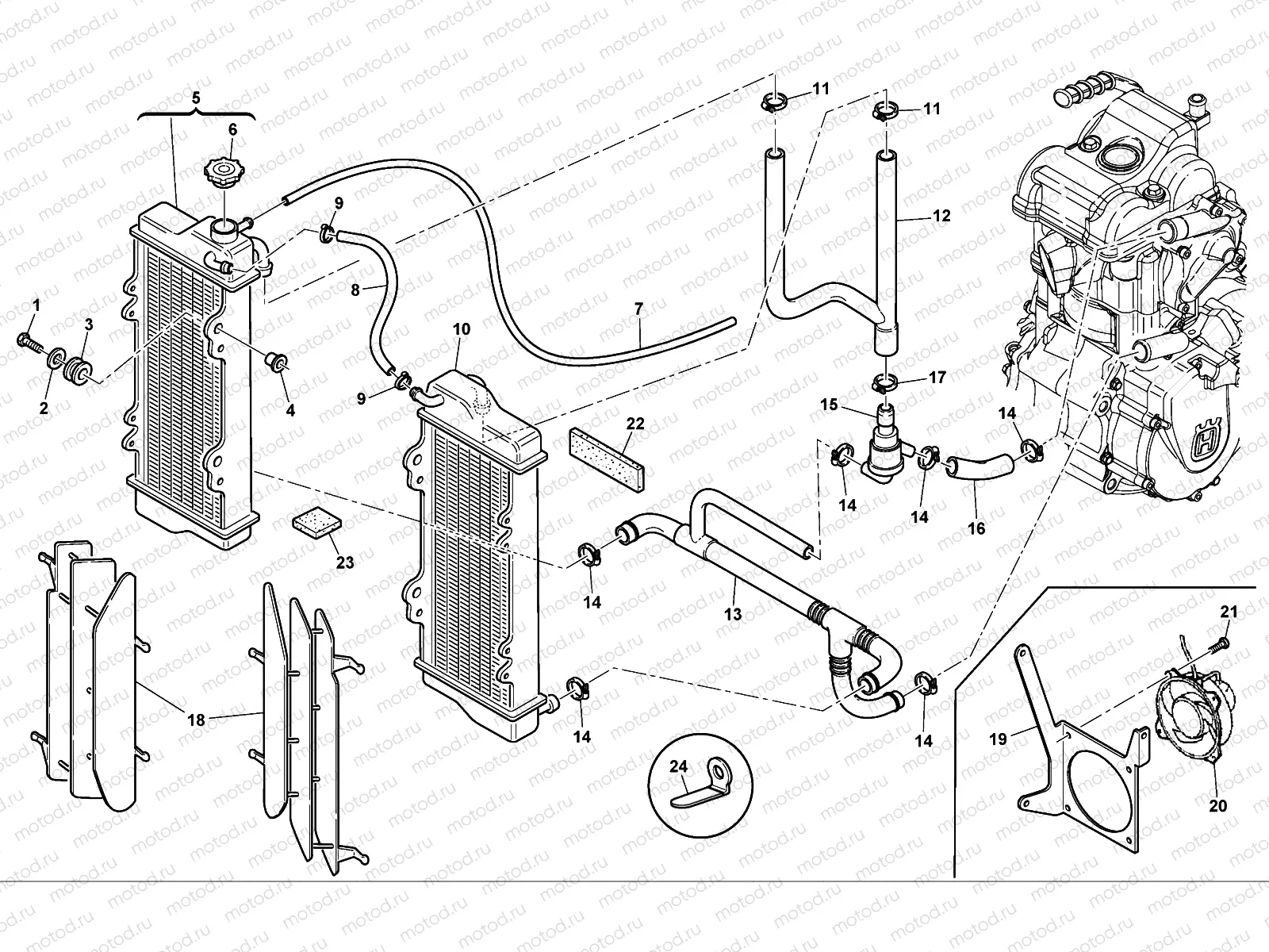 COOLING SYSTEM (TE-TXC)