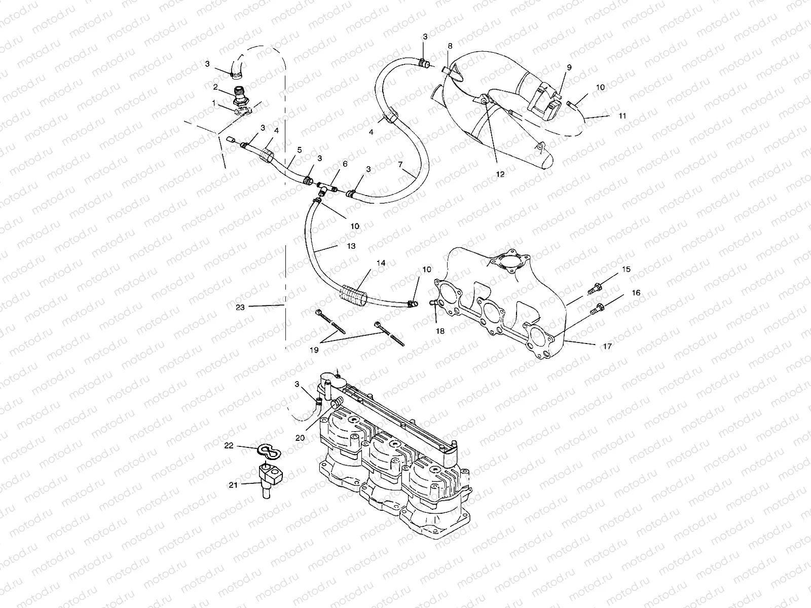 COOLING SYSTEM - W004699D (4955765576B009) | COOLING SYSTEM - W004699D (4955765576B009)