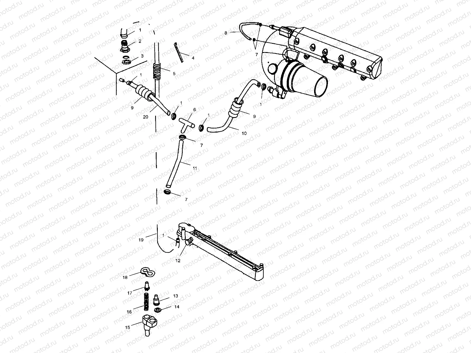 COOLING SYSTEM - W005098D (4955785578B010) | COOLING SYSTEM - W005098D (4955785578B010)