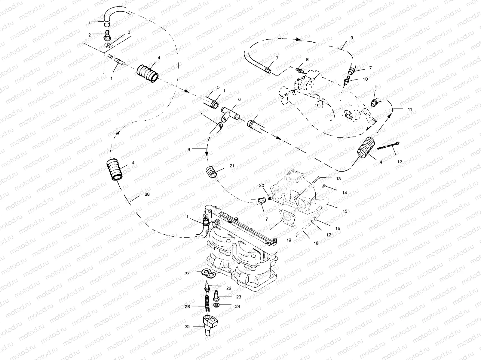 COOLING SYSTEM - W005197D (4955815581B011) | COOLING SYSTEM - W005197D (4955815581B011)