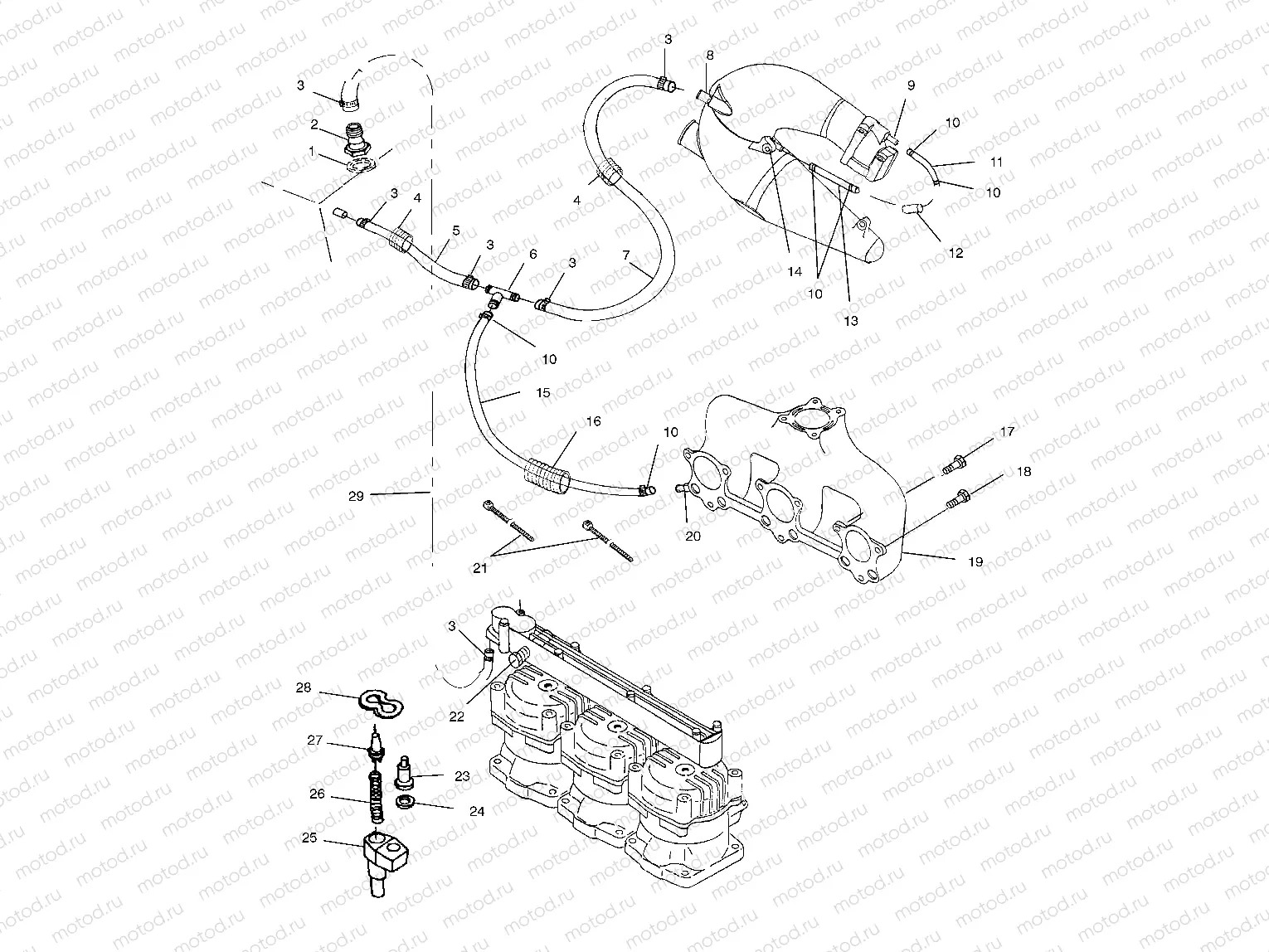 COOLING SYSTEM - W014699D (4964816481B007) | COOLING SYSTEM - W014699D (4964816481B007)