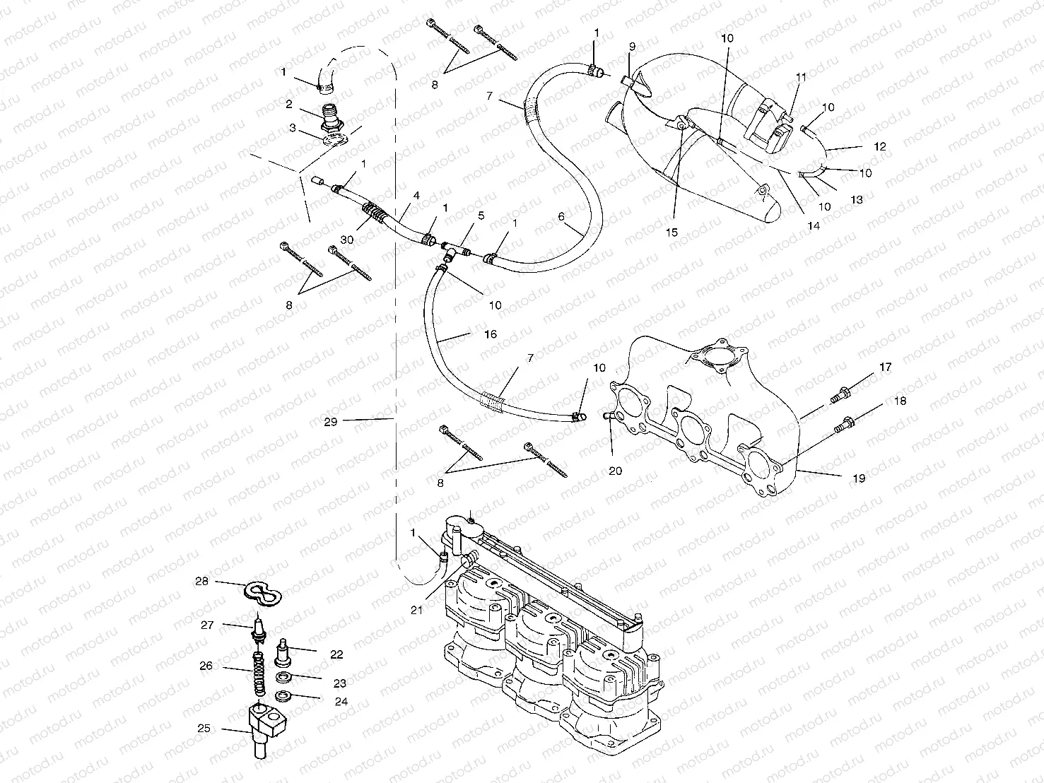 COOLING SYSTEM - W014999D (4964886488B007) | COOLING SYSTEM - W014999D (4964886488B007)
