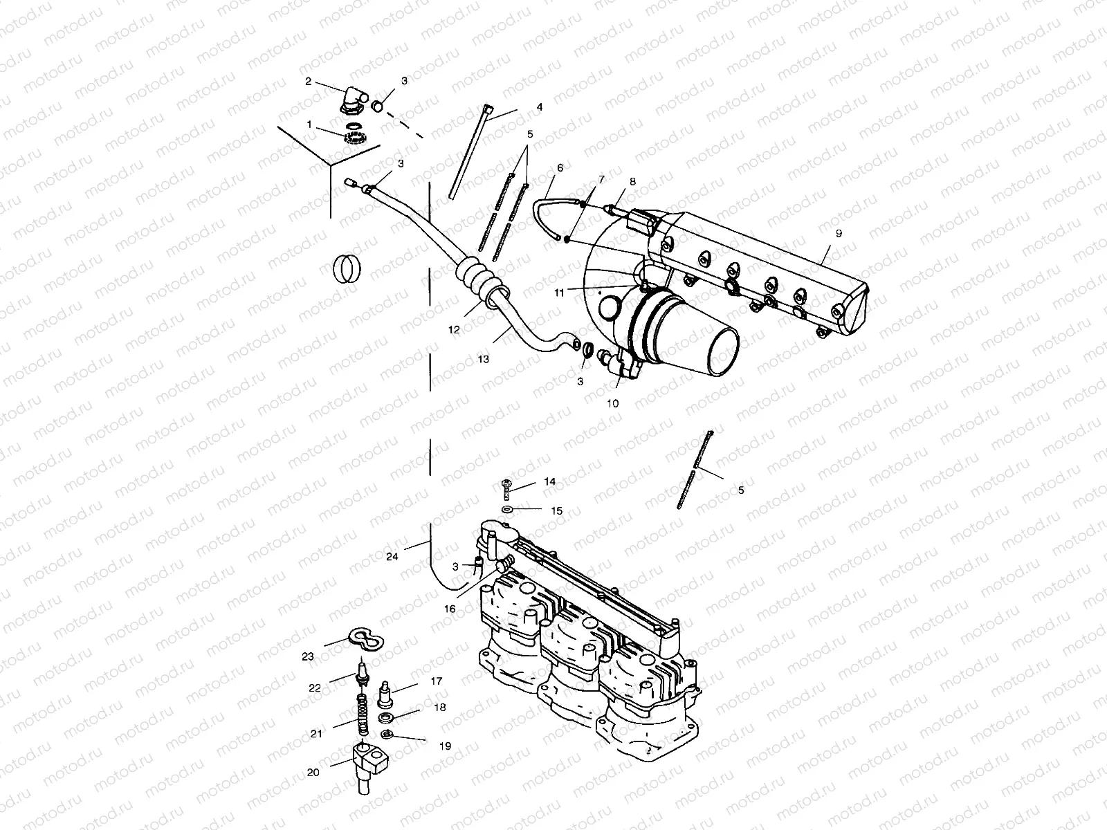 COOLING SYSTEM - W015099D (4964866486B008) | COOLING SYSTEM - W015099D (4964866486B008)