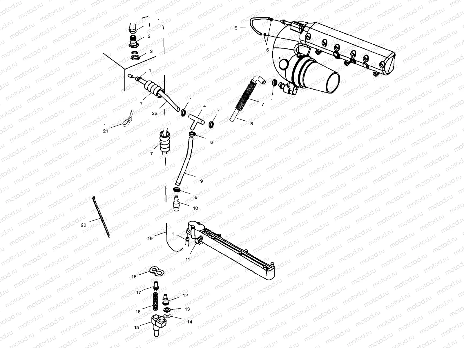 COOLING SYSTEM - W025198C/D/I (4971357135B09) | COOLING SYSTEM - W025198C/D/I (4971357135B09)