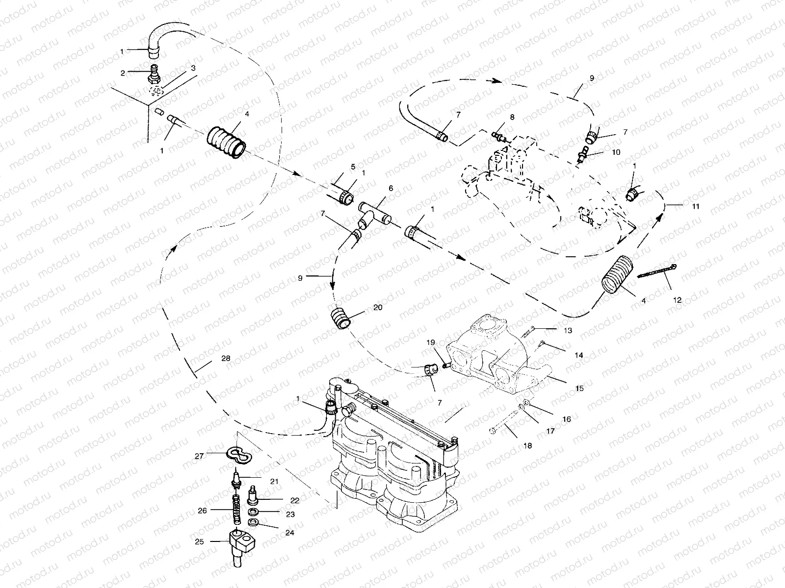 COOLING SYSTEM - W035197DA/W035197IA (4980998099B08) | COOLING SYSTEM - W035197DA/W035197IA (4980998099B08)