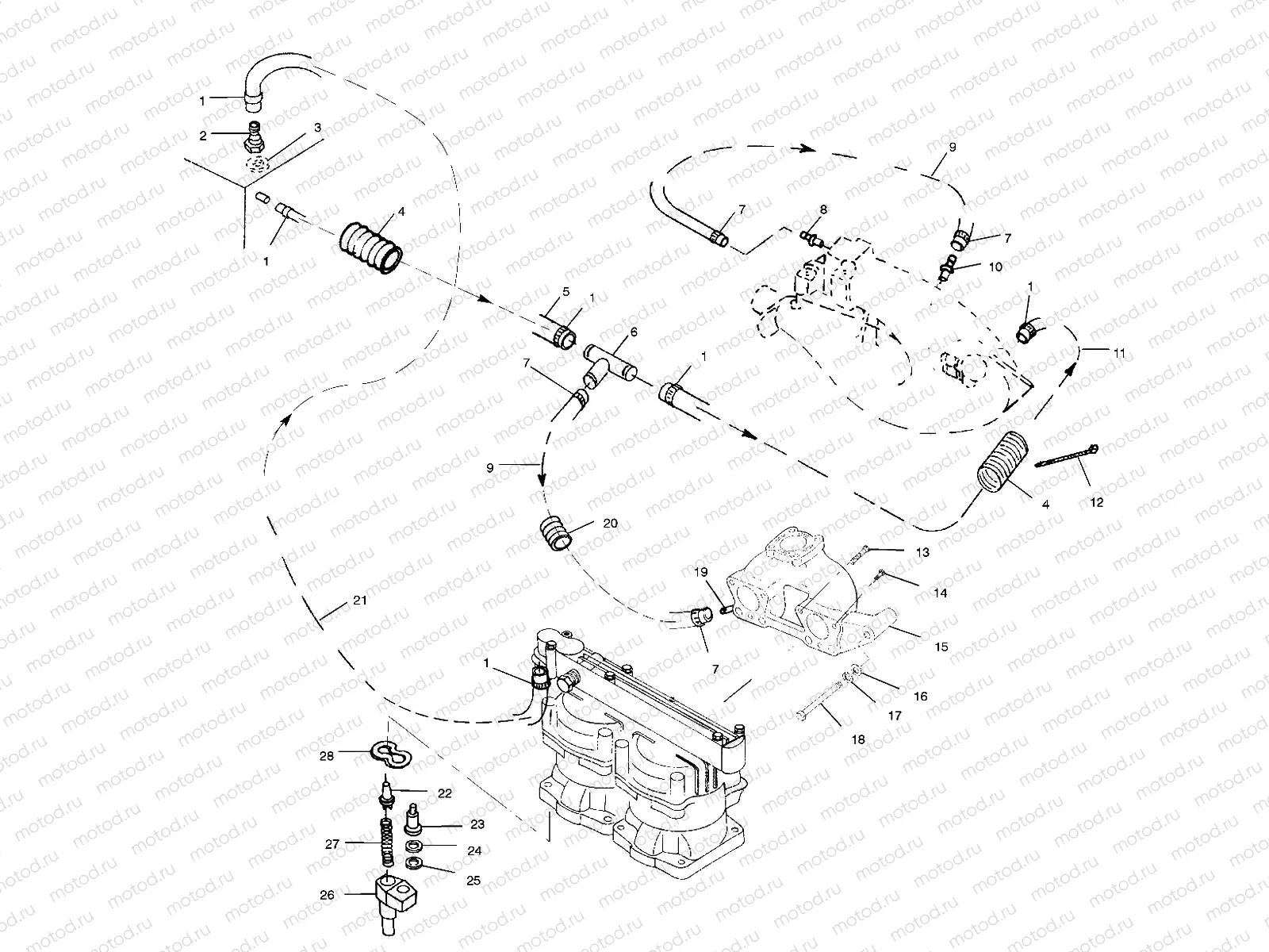 COOLING SYSTEM - W035297DA/W035297IA (4980978097B06) | COOLING SYSTEM - W035297DA/W035297IA (4980978097B06)