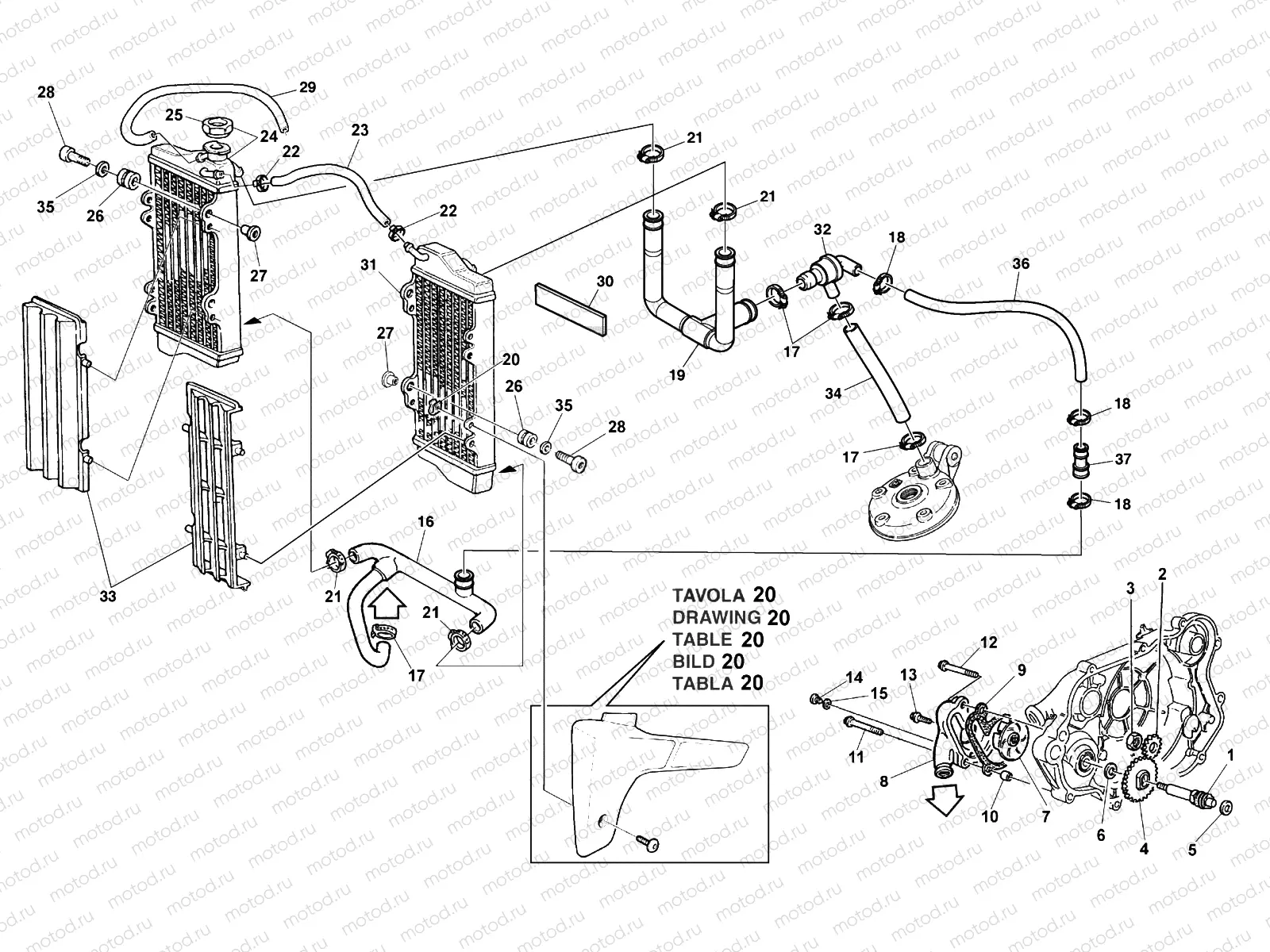 COOLING SYSTEM (WR)