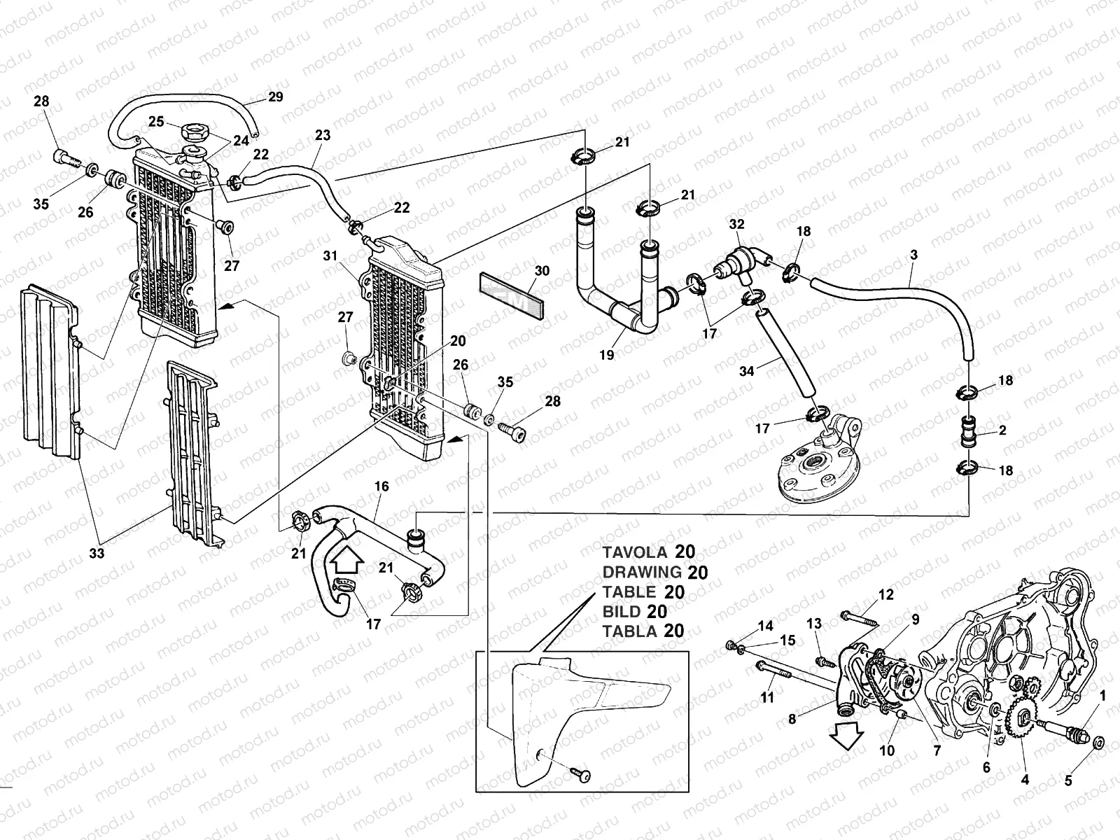 COOLING SYSTEM (WR)