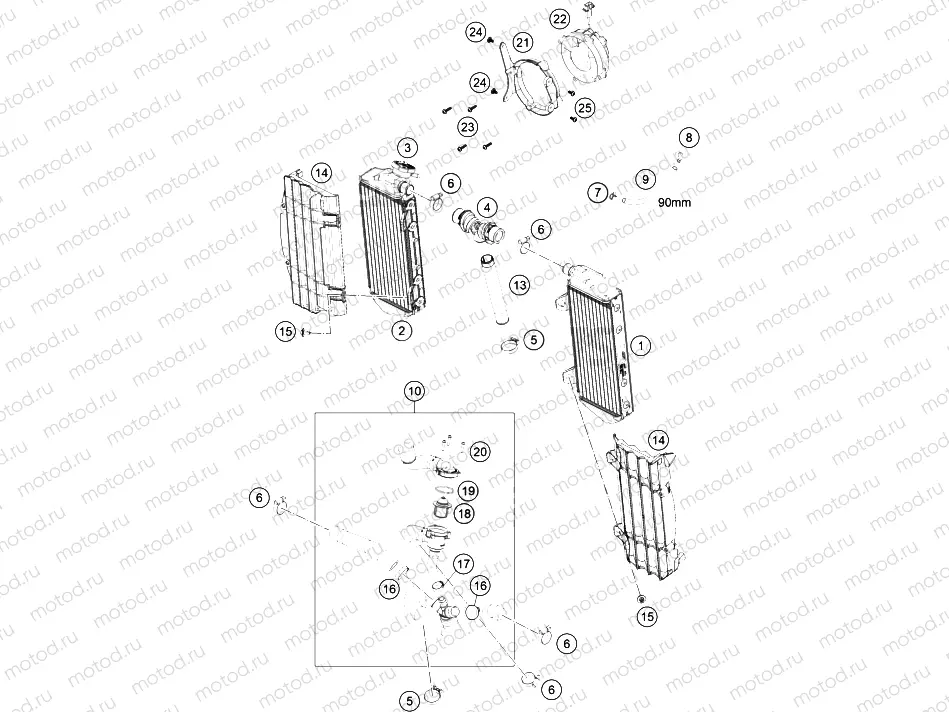 COOLING SYSTEM|Engine|35