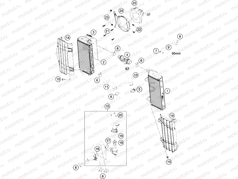 COOLING SYSTEM|Engine|35