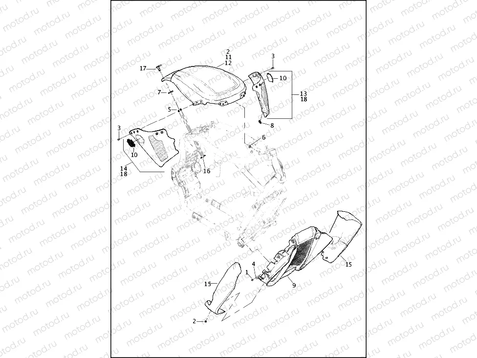 COSMETIC COVERS - VRSCF