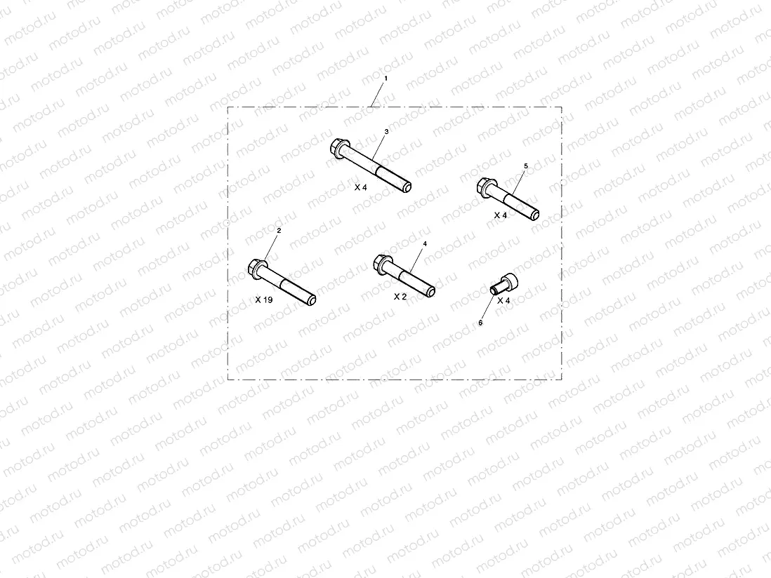 Cover Fasteners, Black