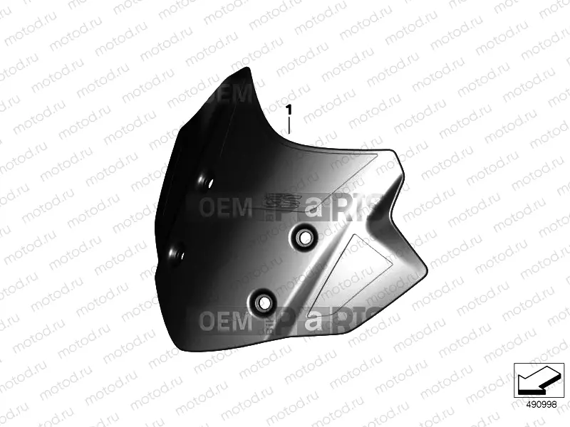 COVER INSTRUMENT CLUSTER