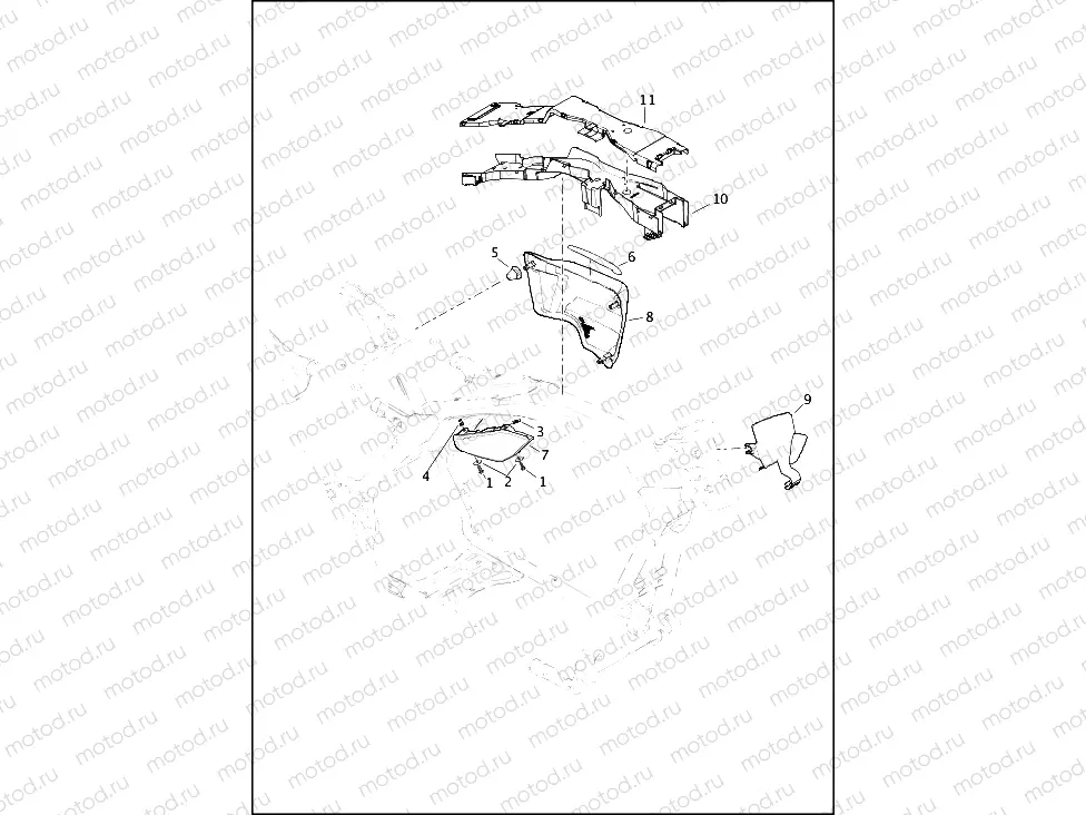 COVERS AND AIR DEFLECTORS