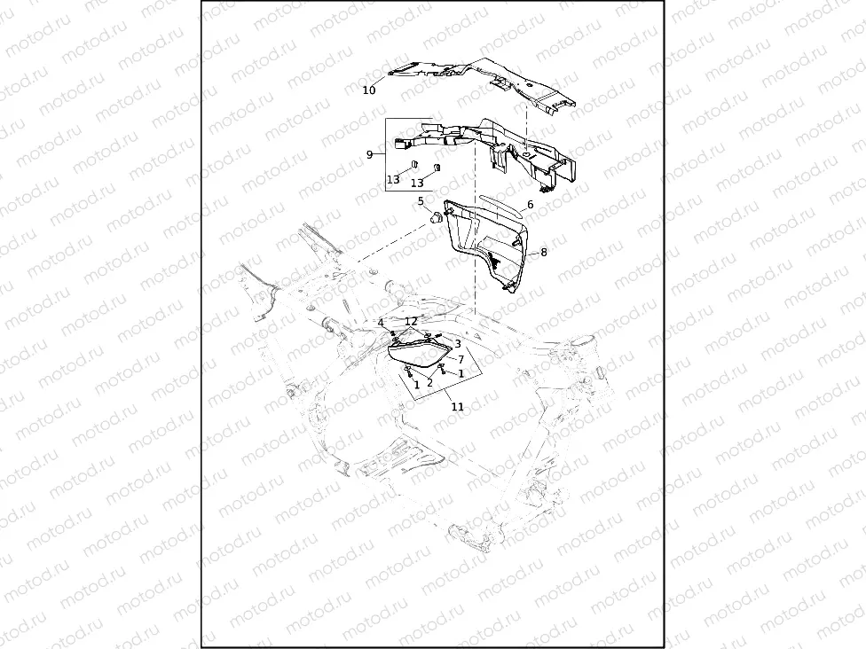 COVERS AND AIR DEFLECTORS