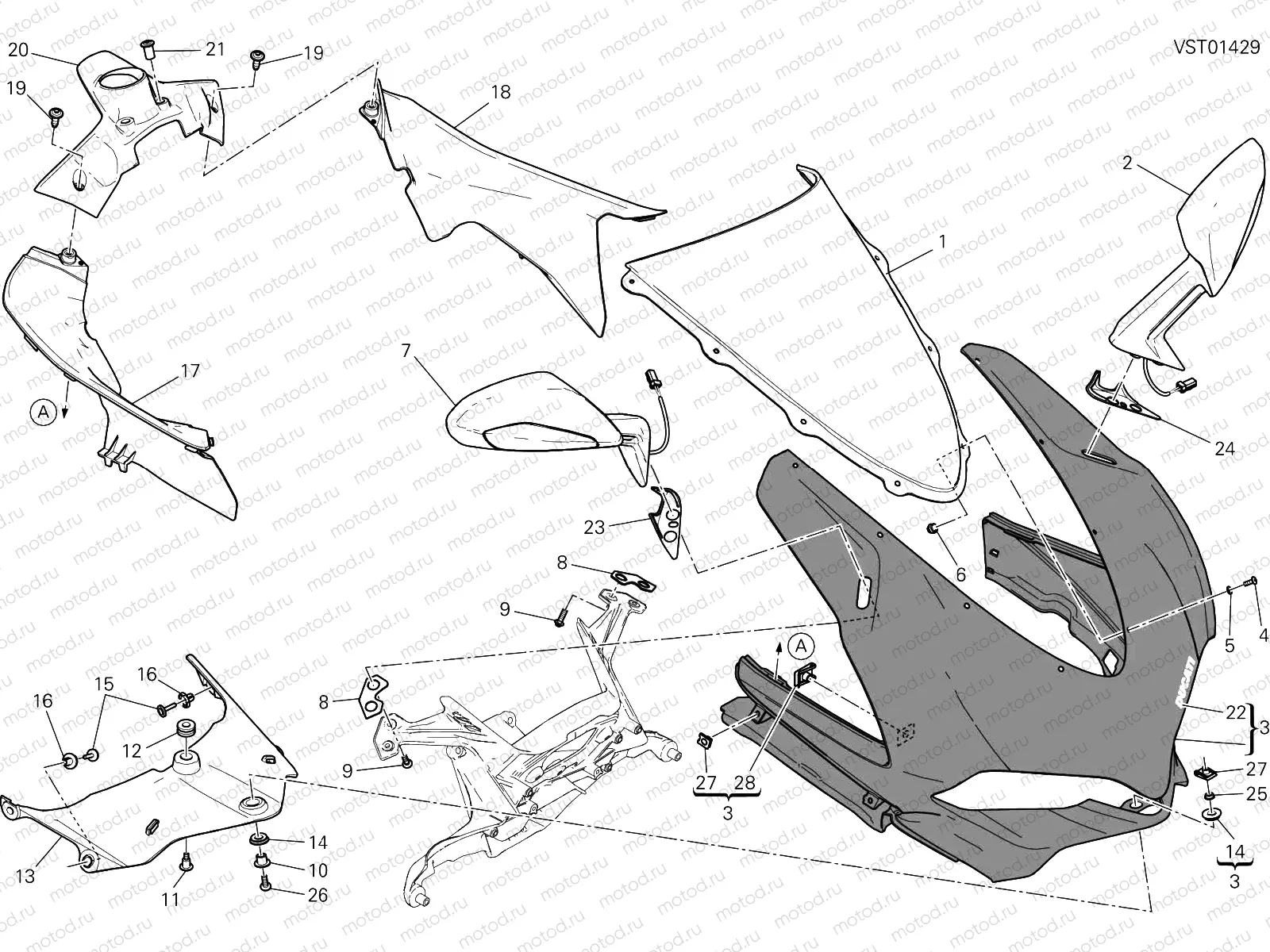 COWLING [MOD:1299S;XST:AUS,EUR,FRA,JAP,TWN]