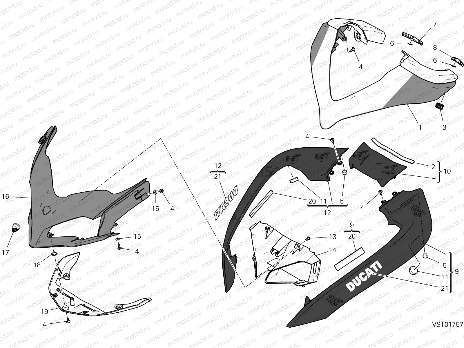 COWLING [MOD:MS1260PP;XST:AUS,BLG,EUR,JAP,ROK]