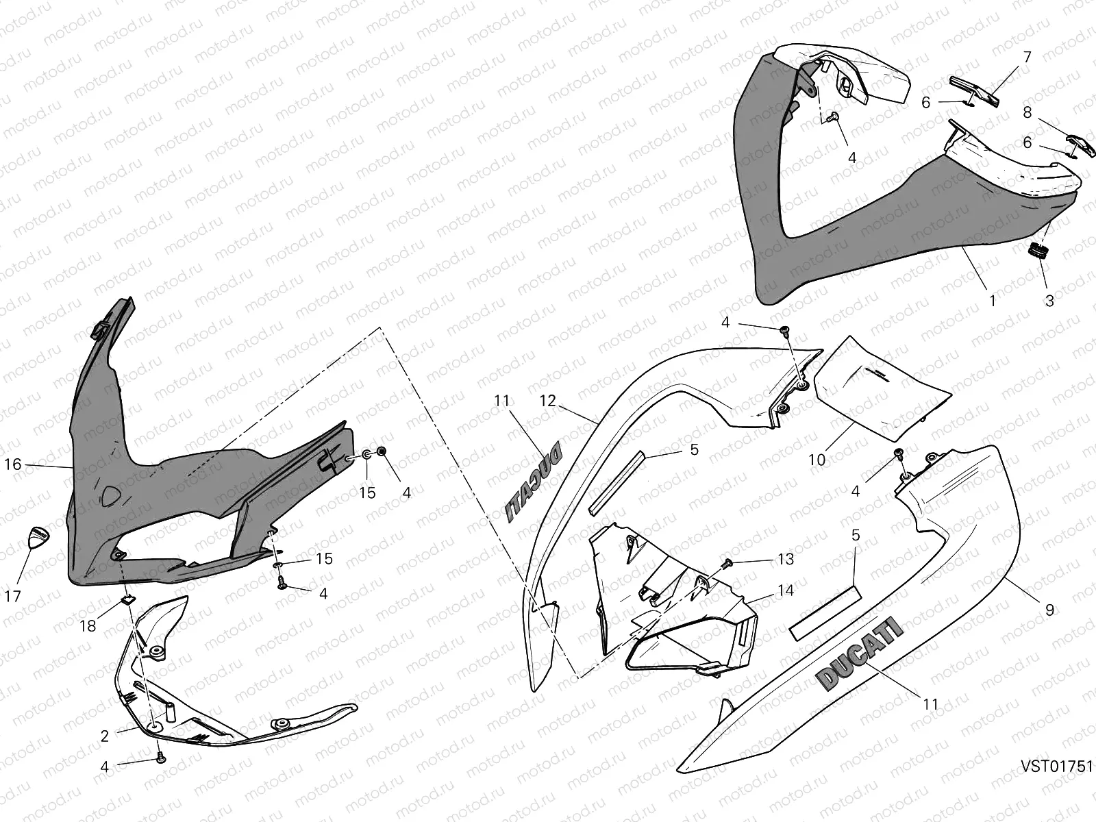 COWLING [MOD:MS1260SA;XST:BLG,EUR]