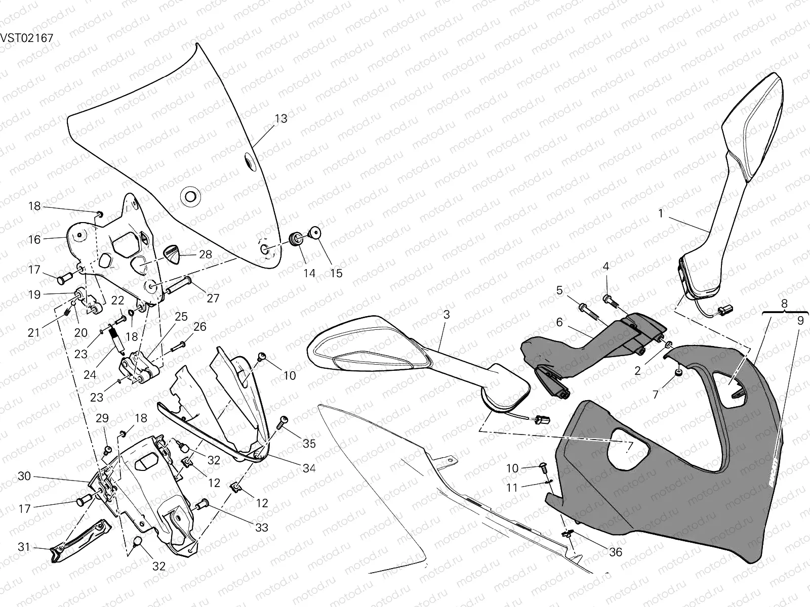COWLING [MOD:SS 950 S]