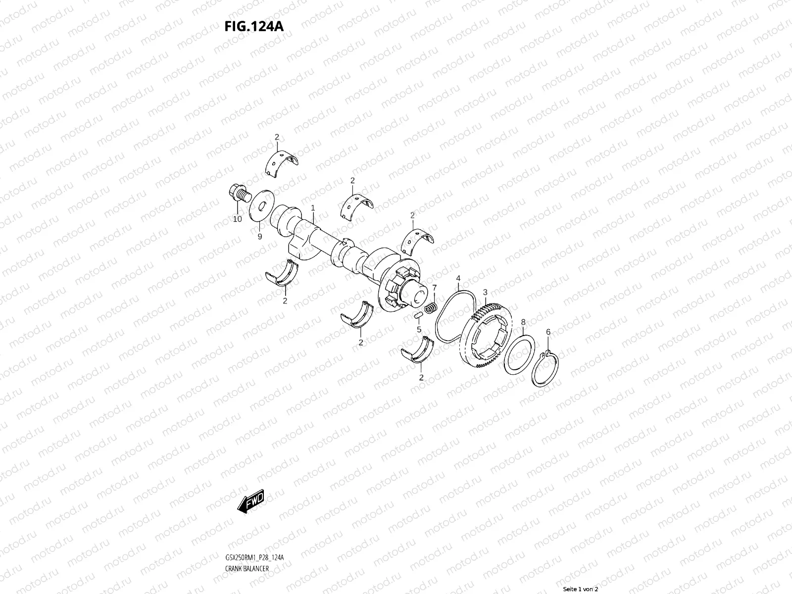 CRANK BALANCE SHAFT