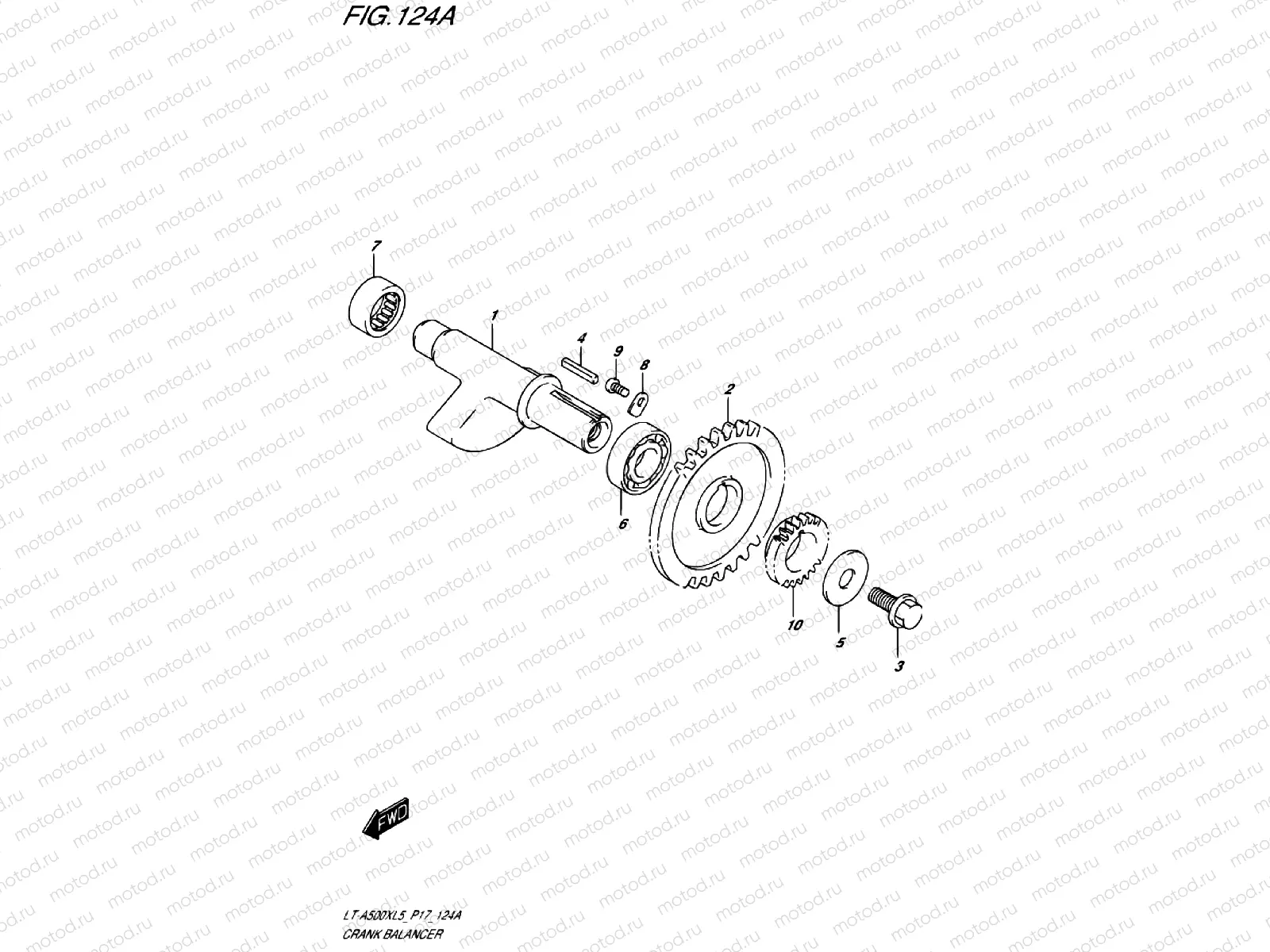 CRANK BALANCE SHAFT