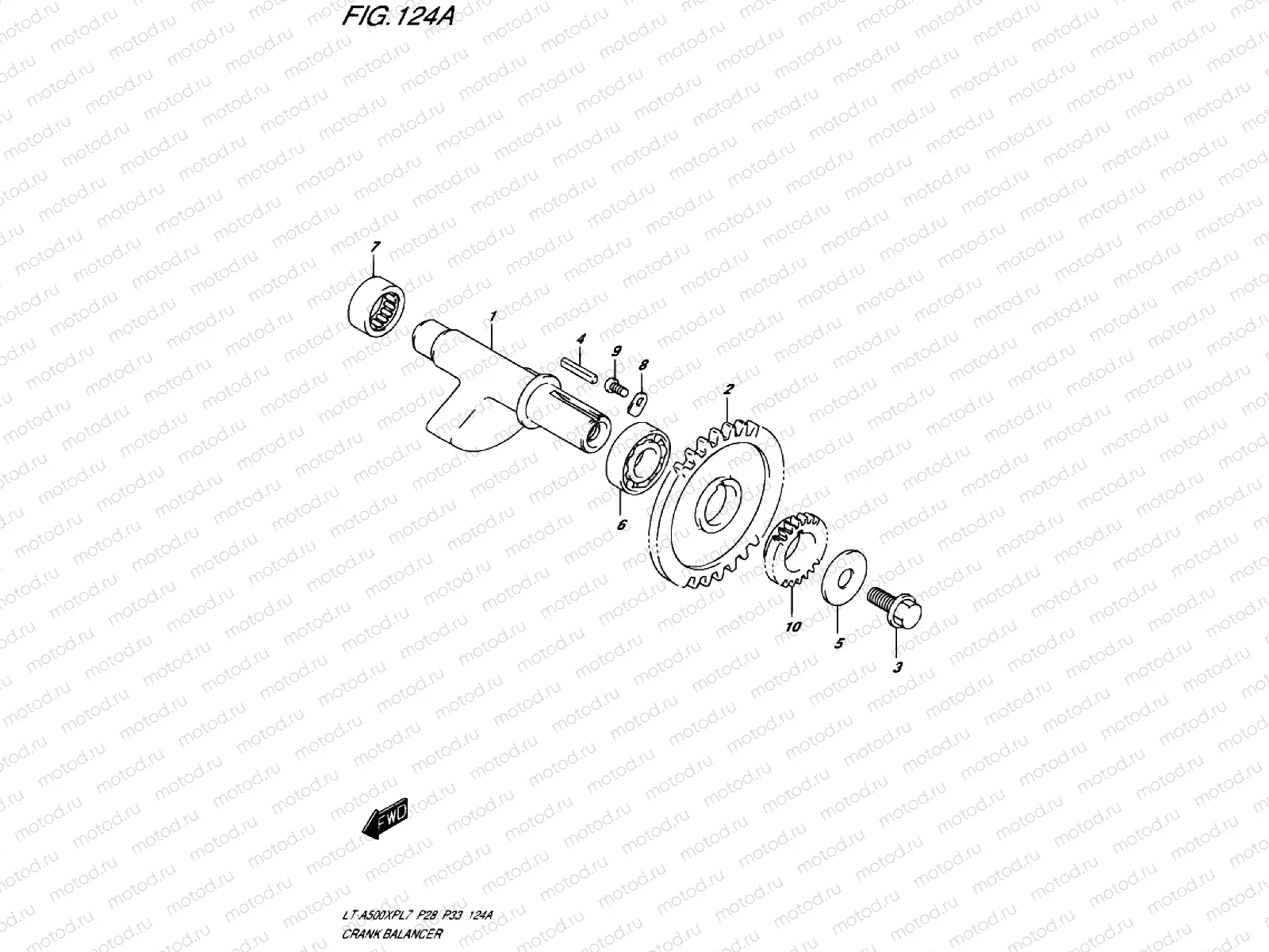 CRANK BALANCE SHAFT