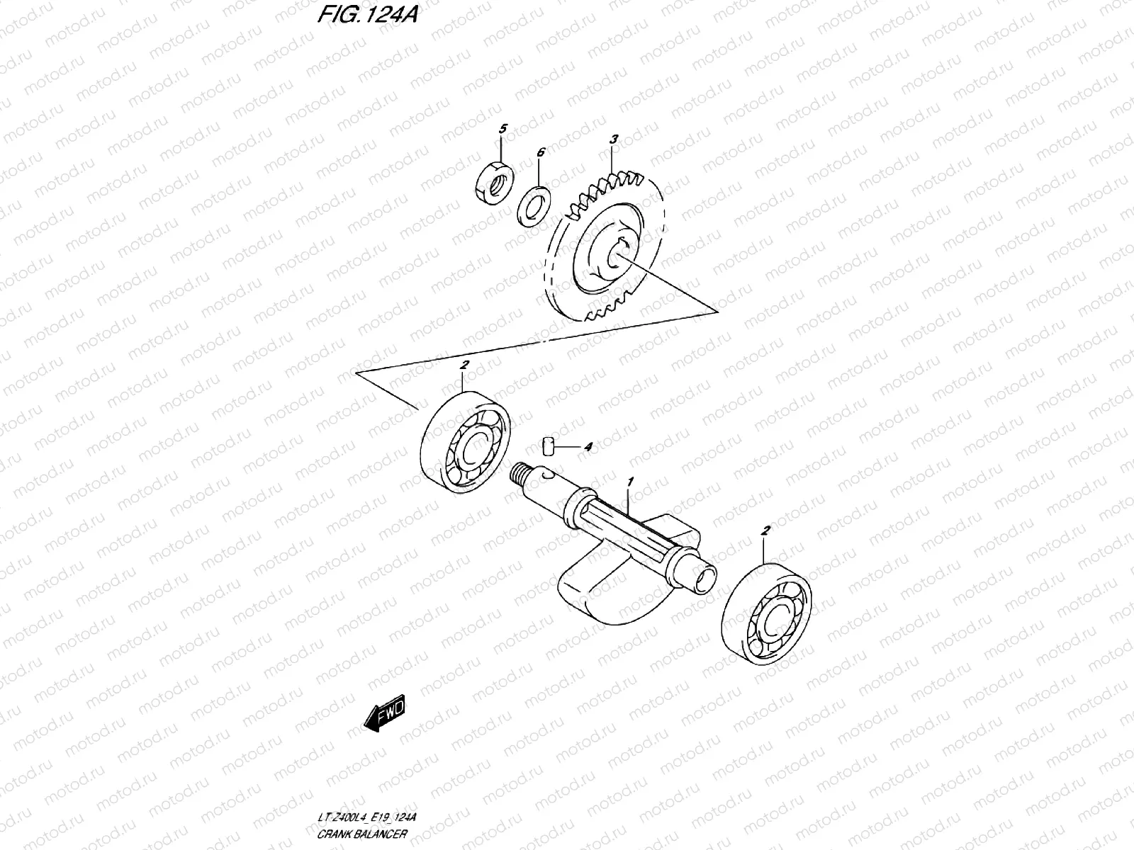 CRANK BALANCE SHAFT