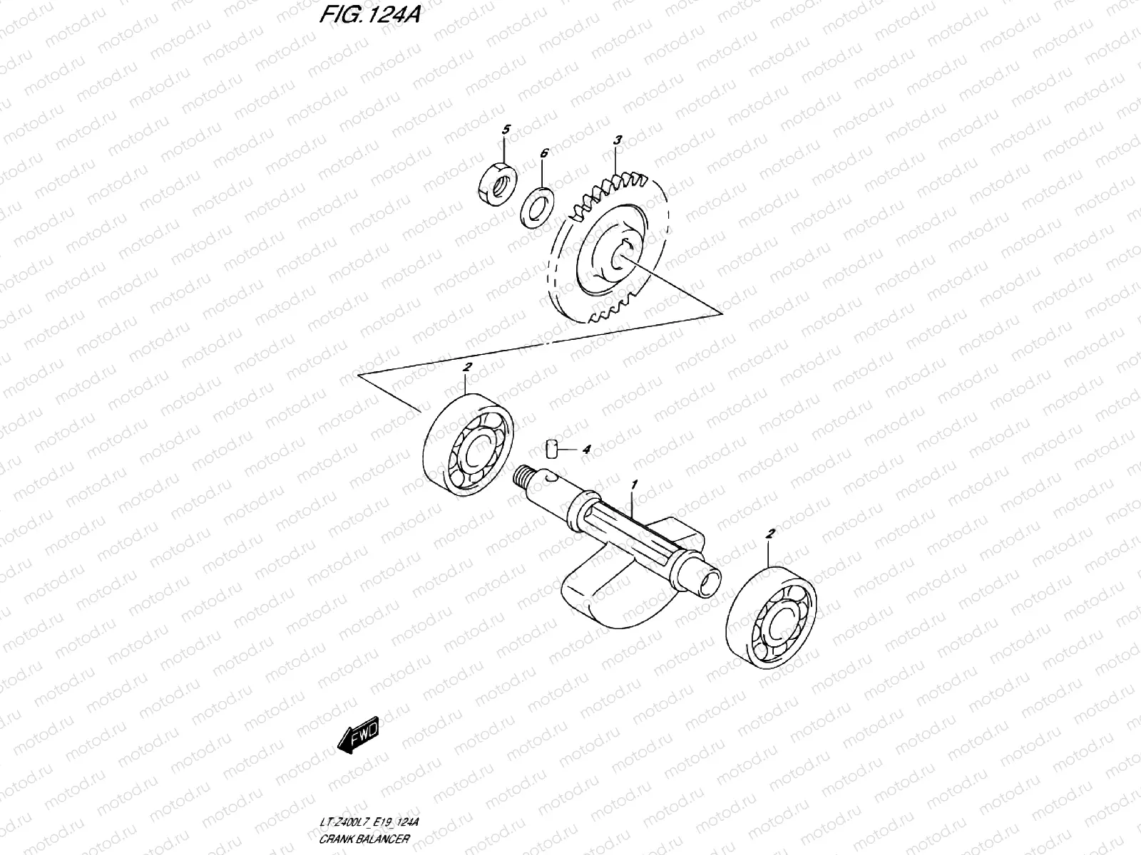 CRANK BALANCE SHAFT