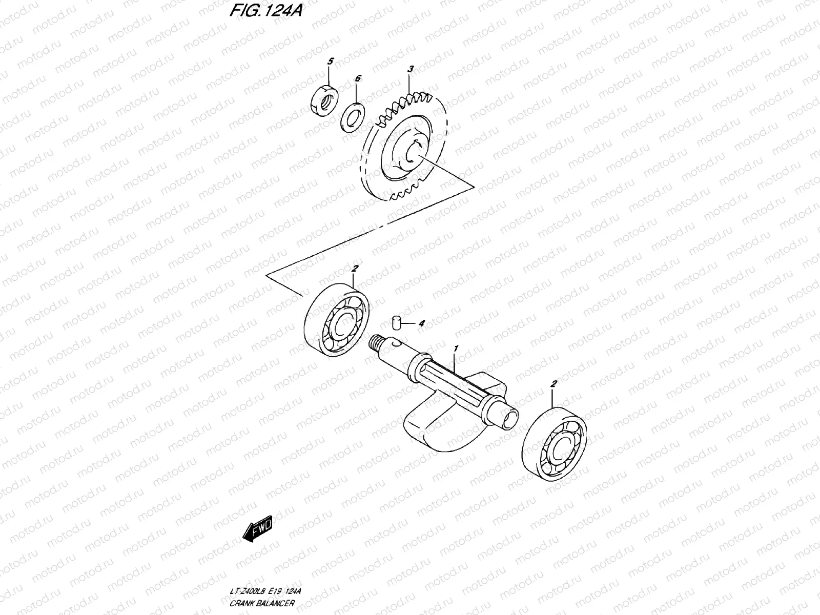 CRANK BALANCE SHAFT