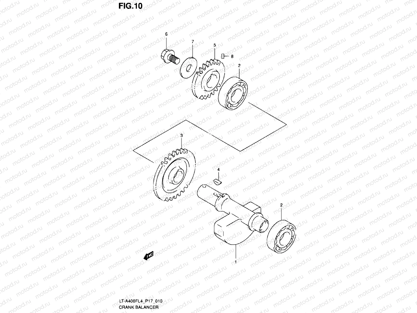 CRANK BALANCE SHAFT